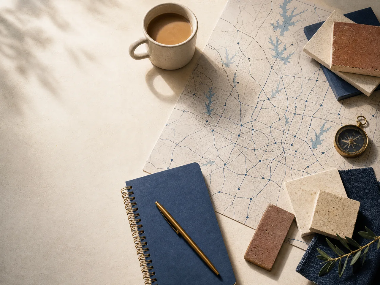 Conceptual North Texas relocation planning map